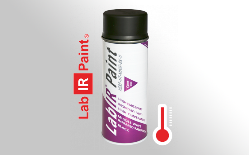 Termovizní barva pro vysokoteplotní aplikace
